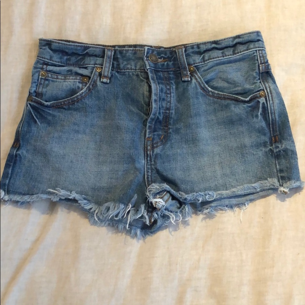 Free People Denim Shorts ✨